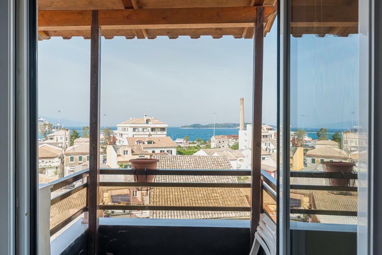 Ferienwohnung Fay'S Sea View-Corfu Town Exterior foto