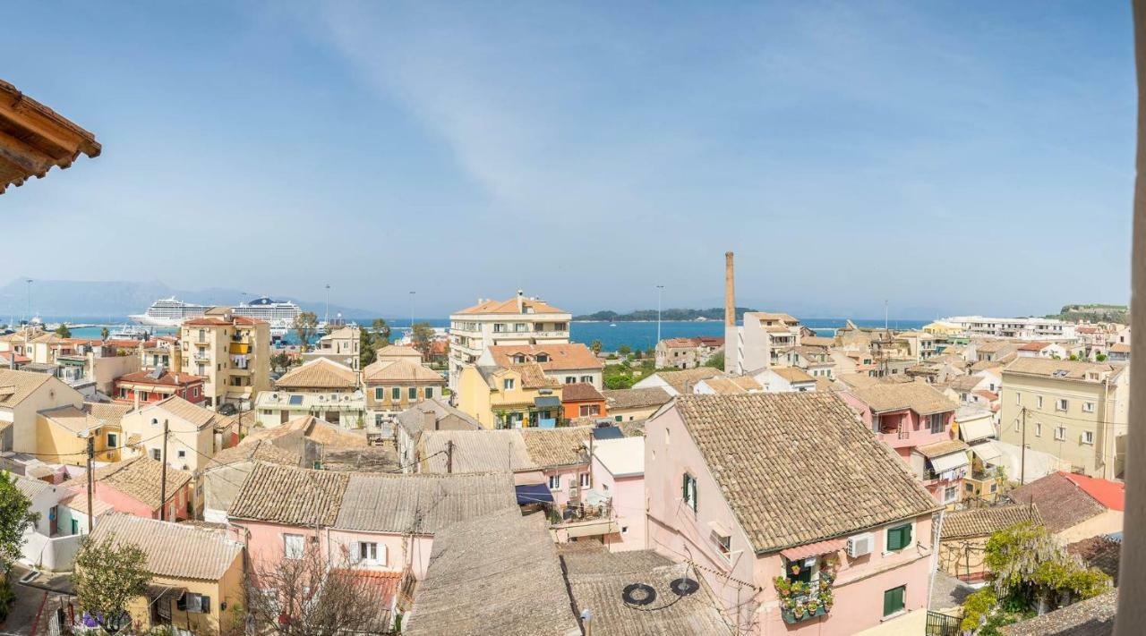 Ferienwohnung Fay'S Sea View-Corfu Town Exterior foto