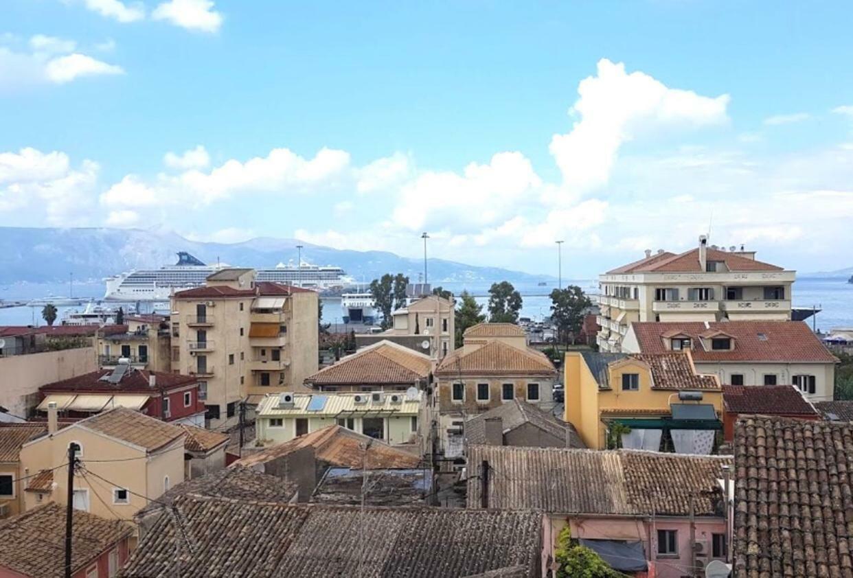 Ferienwohnung Fay'S Sea View-Corfu Town Exterior foto